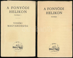 Laczkó András (szerk.): A Fonyódi Helikon Kisantológiája 1-2. Fonyód 1985-1986, Fonyódi Művelődési Ház. Papír Kötésben,  - Unclassified