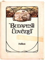 Kollin Ferenc: Budapesti üdvözlet. Bp., 1983, Helikon. Kiadói Egészvászon-kötés Sérül Papírtokkal, Kijáró Lapokkal. - Unclassified