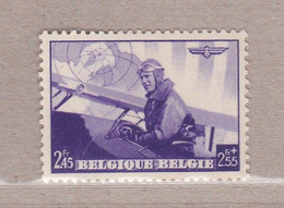 1938 Nr 470** Postfris Zonder Scharnier,zegel Uit Reeks " Leopold III Vliegenier".OBP 12 Euro. - Neufs