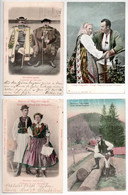 **, * 14 Db RÉGI Magyar Motívum Képeslap: Népviselet, Folklór / 14 Pre-1945 Hungarian Motive Postcards: Folklore - Unclassified