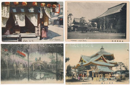 **, * 6 Db RÉGI Japán Város Képeslap / 6 Pre-1945 Japanese Town-view Postcards - Unclassified