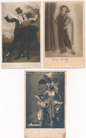 **, * 5 Db RÉGI Külföldi Színésznő Motívum Képeslap, Kabaré Táncosok / 5 Pre-1945 Motive Postcards: Actresses, Cabaret D - Unclassified