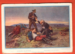 ZHE-06 Secours Volontaire, Soccorso Volontario Freiwillige Hilfe. Dumaresq. Mention Henri Dunant 1828-1928 Grand Format - Croix-Rouge