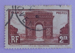 FRANCE YT 258 OBLITERE "ARC DE TRIOMPHE" ANNÉES 1959/1931 - Oblitérés