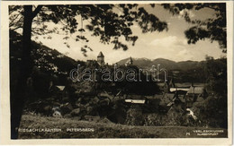 T2/T3 1923 Friesach (Kärnten), Petersberg / Castle, General View, Church. Verlag F. Schilcher (EK) - Unclassified