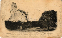 T4 1898 Mödling, Der Liechtenstein / Castle (EM) - Unclassified