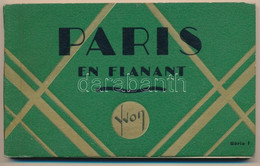 ** Paris En Flanant. Yvon Serie I. - Postcard Booklet With 20 Postcards - Unclassified