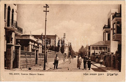 T2/T3 1925 Tel Aviv, Yehuda Halevy Street. Hebrew Text, Judaica (EK) - Unclassified