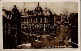 T2/T3 1933 London, Strand And Gaiety Theatre, Automobile, Autobus, Truck (EK) - Unclassified