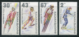 BULGARIA 1991 Winter Olympics MNH / **.  Michel 3918-21 - Nuevos