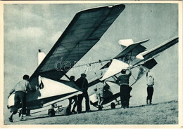 ** T2/T3 Transport Kluzáku Na Start. Aeroklub Republiky Ceskoslovenské. Am. Foto Vychodsky / Czechoslovak Airplane, Tran - Unclassified