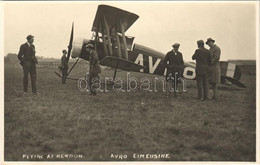 ** T1 Flying At Hendon, Avro Limeusine Aircraft. Photo - Unclassified