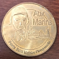 29 PLOUGONVELIN POINTE SAINT-MATHIEU AUX MARINS MÉDAILLE MONNAIE DE PARIS 2012 JETON TOURISTIQUE MEDALS TOKENS COINS - 2012