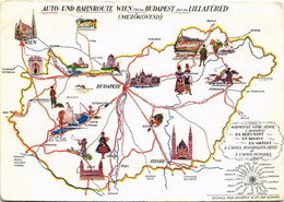 ** T3 Auto- Und Bahnroute Wien-Budapest-Lillafüred-Mezőkövesd / A Budapesti Grand Hotel Hungaria & Hotel Ritz Dunapalota - Unclassified