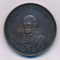 Bakos Ildikó (1948- ) 1985. "Rácz Sámuel / A Magyar Élettani Társaság Jubileumi Kongresszusa" Br Emlékérem (43mm) T:2 CS - Zonder Classificatie