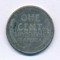 Amerikai Egyesült Államok 1943. 1c Zn Borítású Acél "Lincoln" T:2- USA 1943. 1 Cent Zn Coated Steel "Lincoln" C:VF Kraus - Unclassified