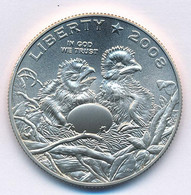 Amerikai Egyesült Államok 2008S 1/2$ Cu-Ni "Fehérfejű Rétisas" T:1. USA 2008P 1/2 Dollar Cu-Ni "American Bald Eagle" C:U - Unclassified