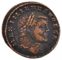 Római Birodalom / Ticinum / Galerius 293-311. Follis Billon (10,53g) T:2,2- Roman Empire / Ticinum / Galerius 293-311. F - Unclassified