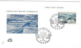 Luxembourg 1964 Moselle Canalisation ¦ ... ¦ Mosel Kanalisierung - Altri & Non Classificati