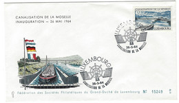 Luxembourg 1964 Moselle Canalisation ¦ ... ¦ Mosel Kanalisierung - Sonstige & Ohne Zuordnung