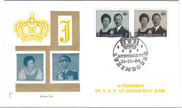Luxembourg 1964 Jean Avènement ¦ Accession ¦ Thronbesteigung - Ohne Zuordnung