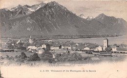 Villeneuve Et Les Montagnes De La Savoie - Villeneuve