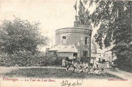 PATURAGES - La Tour Du Lait Buré - Carte Très Animée Avec Groupe Enfants Et Circulé En 1904 - Colfontaine