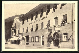 Cartolina Marano, Hotel Albergo Citta Di Merano - Other Cities