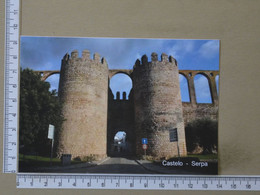 PORTUGAL - CASTELO -  SERPA -   2 SCANS   - (Nº39752) - Beja