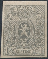 [** SUP] N° 22, 1c Gris, TB Margé - Fraîcheur Postale. Superbe - Cote: 1200€ - 1866-1867 Coat Of Arms