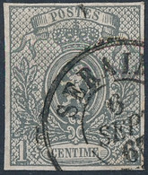 [O TB] N° 22, Margé Et TB Obl DC 'Seraing' - Cote: 170€ - 1866-1867 Coat Of Arms