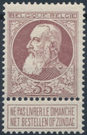 [** SUP] N° 77, 35c Brun-rouge - Fraîcheur Postale - Cote: 152€ - 1905 Thick Beard