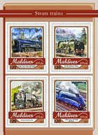 Maldives 2017  Steam Trains - Maldives (1965-...)