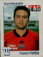 PANINI...FOOT 2000..    GUINGAMP...FABRISE FIOREGE ..VOIR DOS - Other
