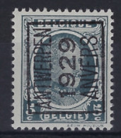 HOUYOUX Nr. 193 België Typografische Voorafstempeling Nr. 189 A  ANTWERPEN  1929  ANVERS ** MNH ! - Typos 1922-31 (Houyoux)