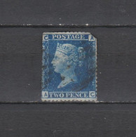 N° 27 TIMBRE GRANDE-BRETAGNE OBLITERE  DE 1858           Cote : 12 € - Usados