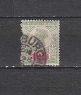 N° 94 TIMBRE GRANDE-BRETAGNE OBLITERE   DE 1887              Cote : 10 € - Oblitérés