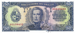 URUGUAY 1967 50 Peso - P.46a.4  Neuf UNC - Uruguay
