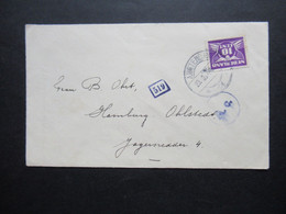 Niederlande 1944 Zensurbeleg / Mehrfachzensur A.c. Brief Von Amsterdam Nach Hamburg - Storia Postale