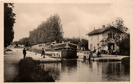 Châtillon Coligny * L'écluse * Péniche Batellerie - Chatillon Coligny