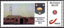 DUOSTAMP** / MY STAMP** - Postzegelkring Sint-Gillis Dendermonde 2012 - Ungebraucht