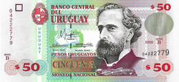 URUGUAY 2000 50 Peso - P.75b Neuf UNC - Uruguay