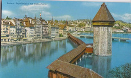 Lucerne Pont Et La Chapelle - Chapelle
