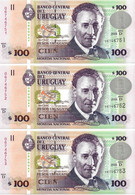 URUGUAY 2003 100 Peso - P.85a Neuf UNC - Uruguay