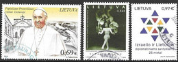 Li26 3 Stamps  Used-oblit. - Litauen