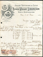 BELLE  ENTETE  DE  FACTURE   DU  16  MAI  1919 , AVEC  TIMBRE  FISCAL , A  ETUDIER .TIR - 1900 – 1949