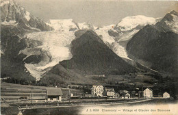 Chamonix Mont Blanc * Village Et Glacier Des Bossons * La Gare * Ligne Chemin De Fer Haute Savoie - Chamonix-Mont-Blanc