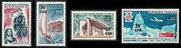 REUNION 1961-68 - Yv. 365 372 374 Et 380 **   Cote= 5,50 EUR - Tourisme (4 Val)  ..Réf.FRA29380 - Unused Stamps