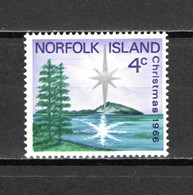 NORFOLK  N° 78   NEUF AVEC CHARNIERE COTE  0.50€     NOEL - Ile Norfolk
