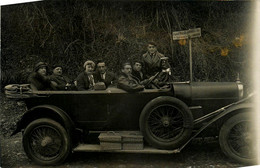 Lourdes * Carte Photo * Automobile Voiture Ancienne De Marque ? * Raoul Photo * Autocar Car - Lourdes